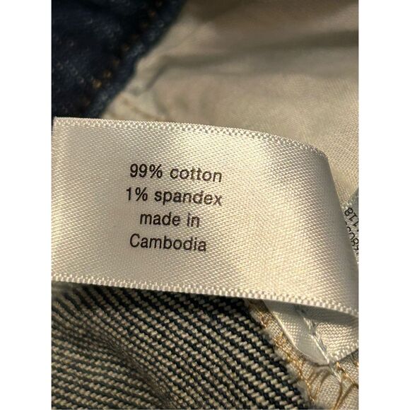 Lane Bryant Jeans Womens Size 14 Capri Boyfriend Dark Wash nwt (0911) - Picture 9 of 10